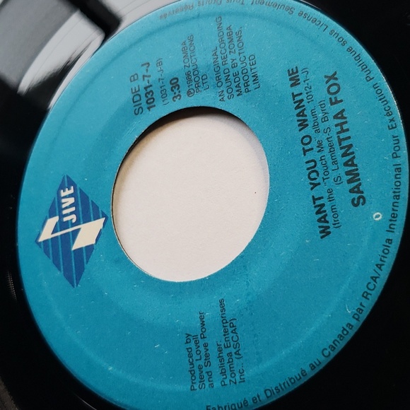 Samantha Fox 7 inch 1986 Do Ya Do Ya vinyl - Picture 5 of 8